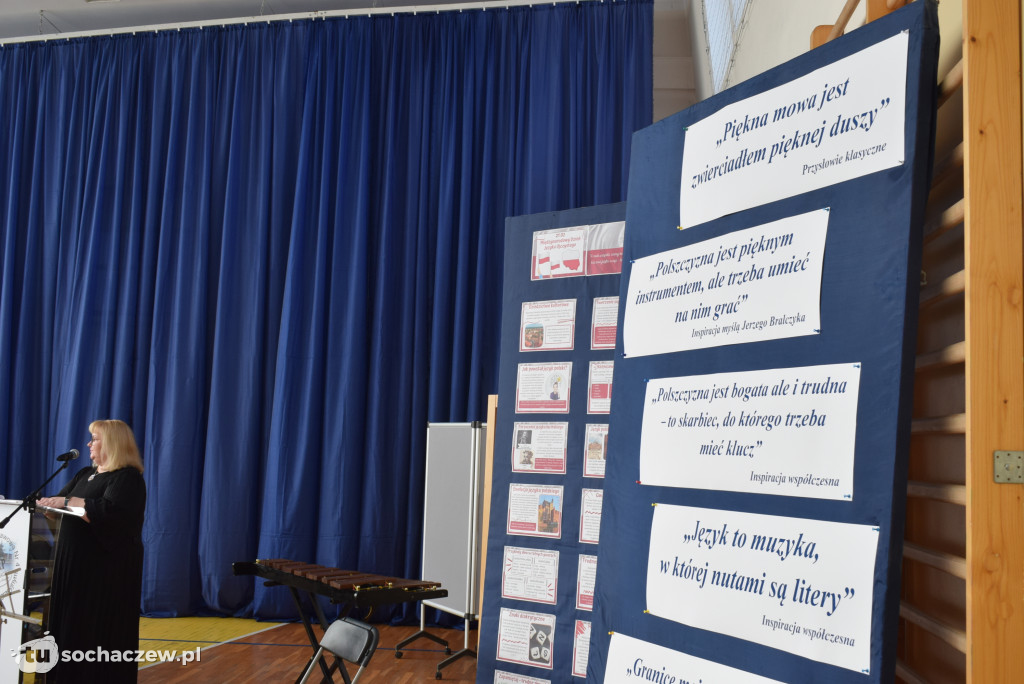 Profesor Bralczyk spotkał się z uczniami w Sochaczewie