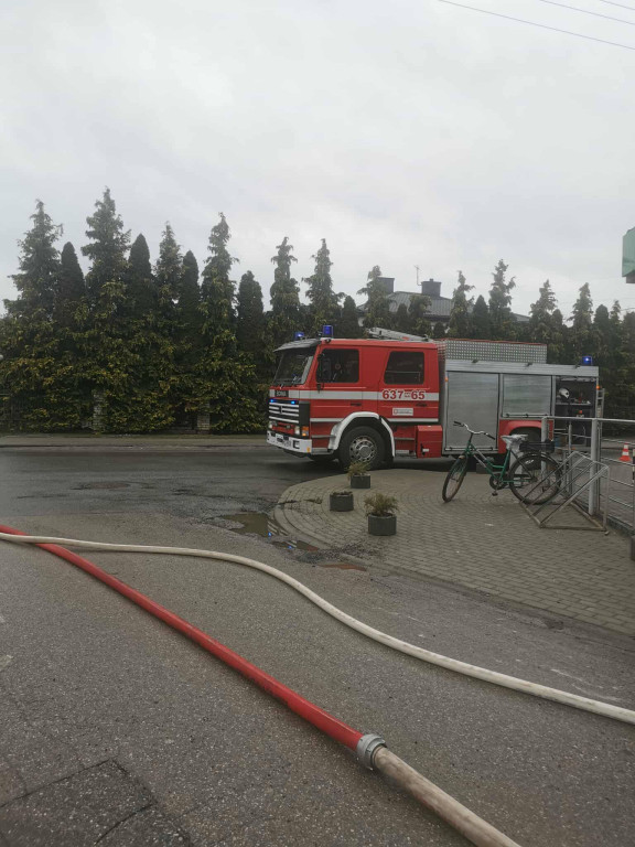 Lokalne podtopienia w powiecie