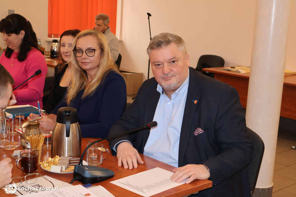 Wozem strażackim na sesję