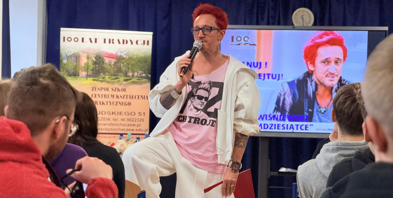 Michał Wiśniewski w Osiemdziesiątce