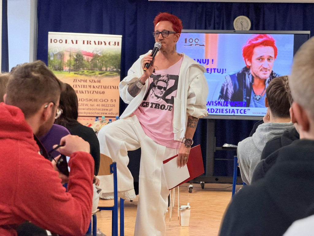 Michał Wiśniewski w Osiemdziesiątce