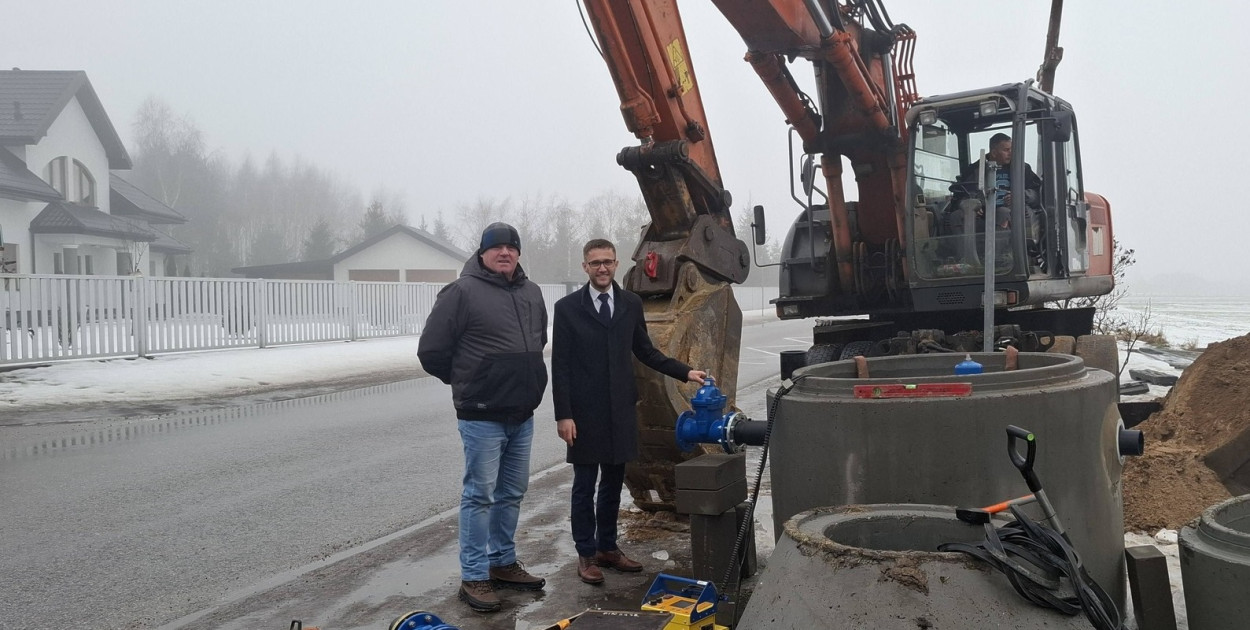 Wodociągowa inwestycja w Erminowie