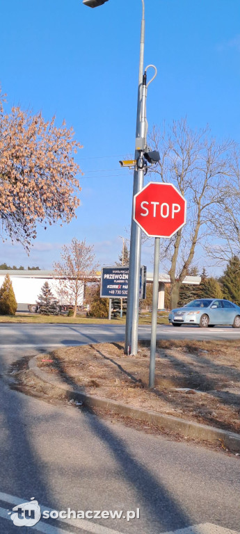 System Red Light na DK 92 w Kożuszkach