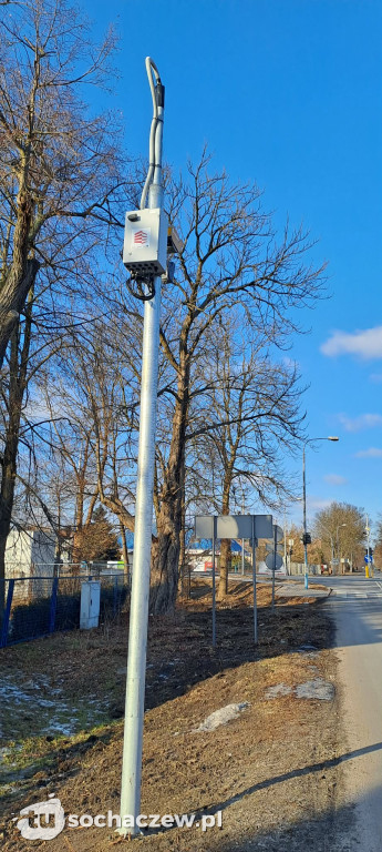 System Red Light na DK 92 w Kożuszkach