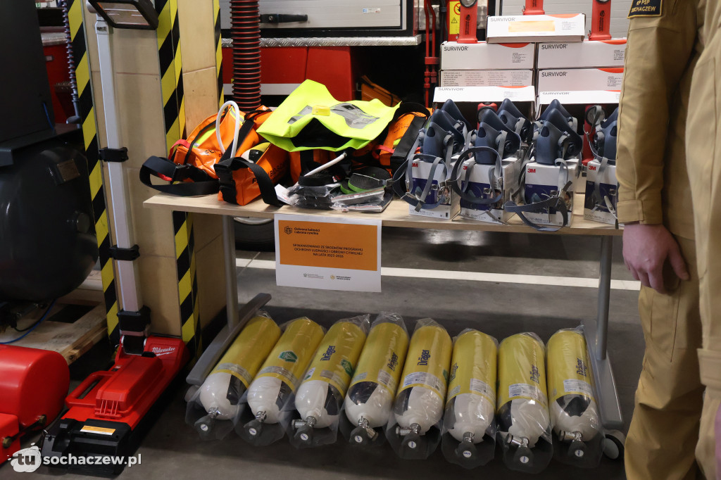 Sprzęt za blisko milion dla naszych strażaków