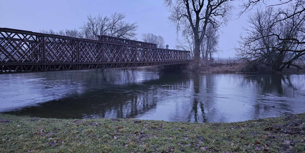 Sprawdzili wały przeciwpowodziowe w Gminie Młodzieszyn