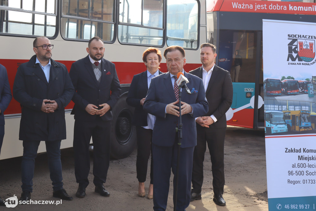 Nowe autobusy elektryczne w Sochaczewie