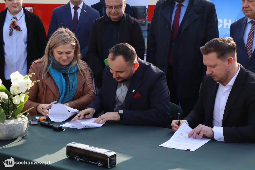 Nowe autobusy elektryczne w Sochaczewie
