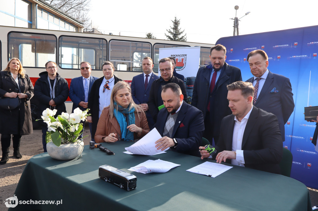 Nowe autobusy elektryczne w Sochaczewie