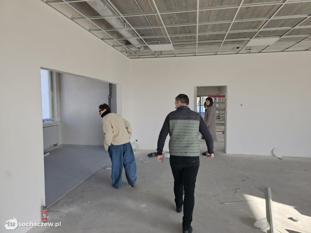 Zwiedzali nowe obiekty MOSiR przy Warszawskiej