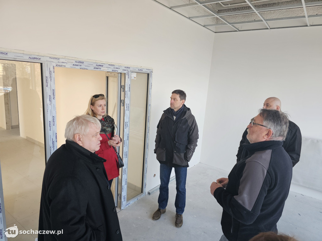 Zwiedzali nowe obiekty MOSiR przy Warszawskiej