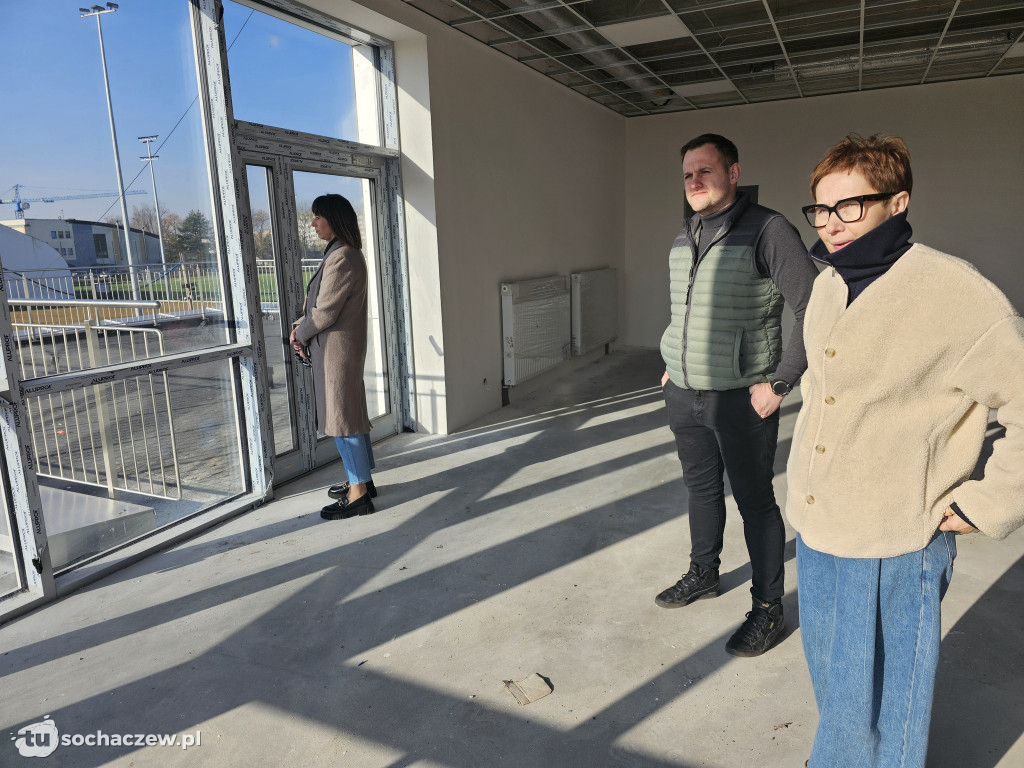 Zwiedzali nowe obiekty MOSiR przy Warszawskiej