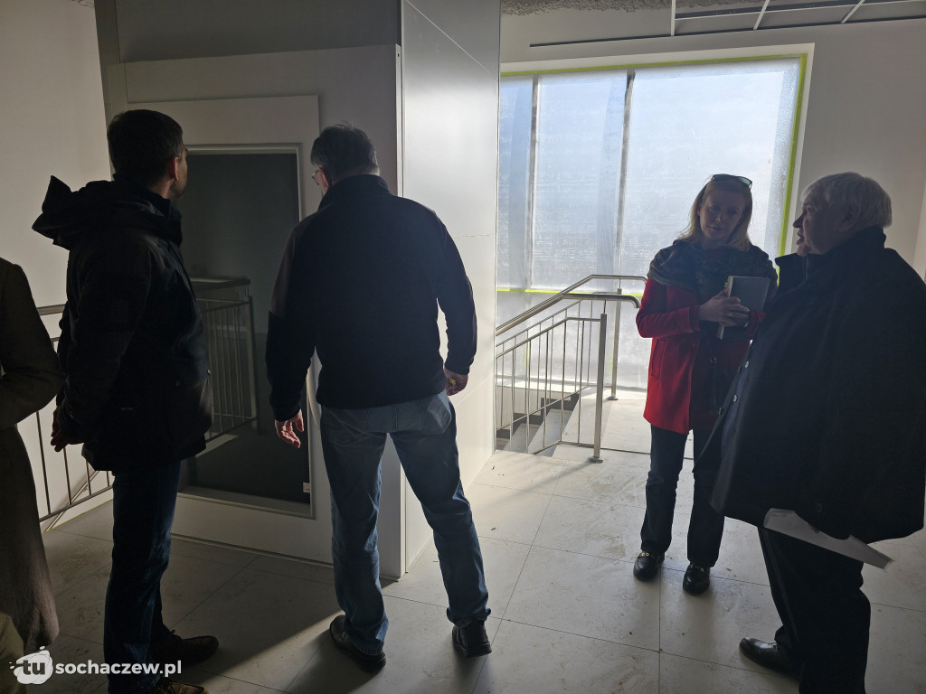 Zwiedzali nowe obiekty MOSiR przy Warszawskiej