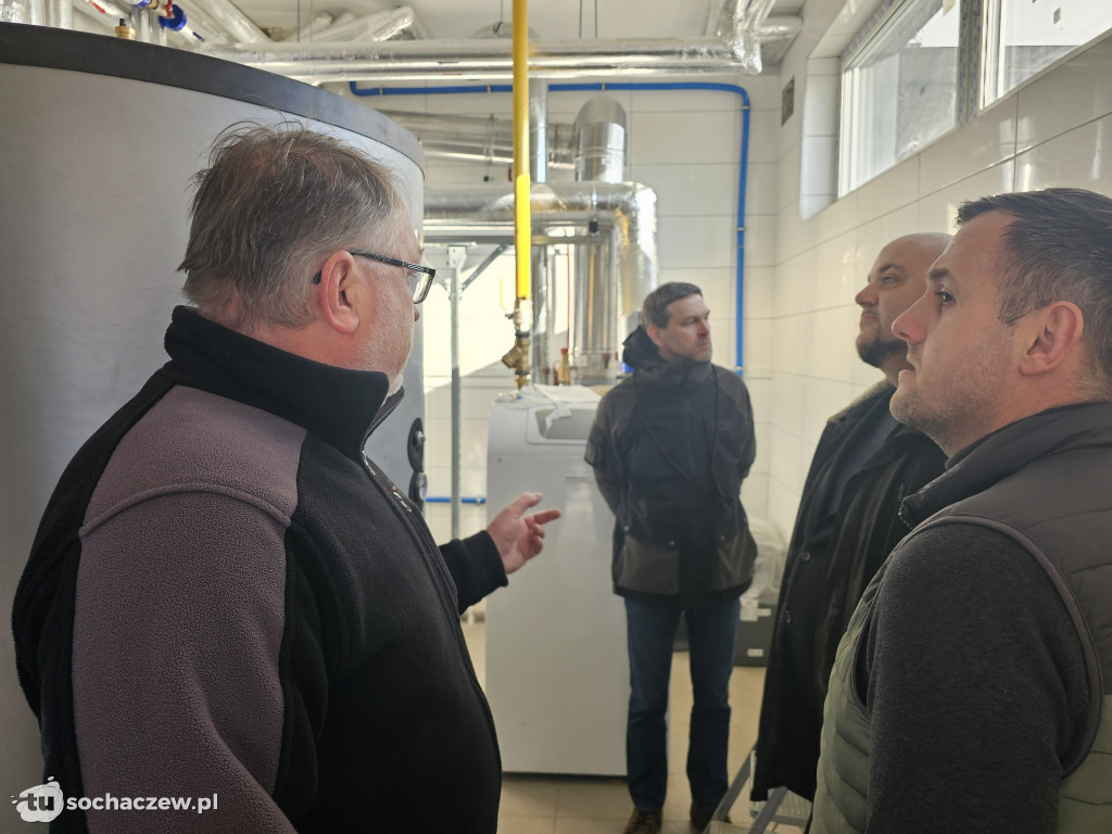 Zwiedzali nowe obiekty MOSiR przy Warszawskiej