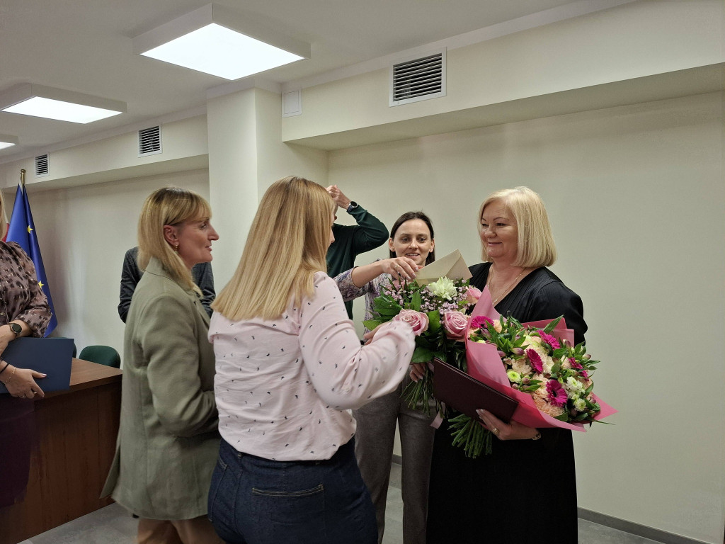 Pożegnanie Reginy Sołtysiak, kierownika GOPS-u w Rybnie