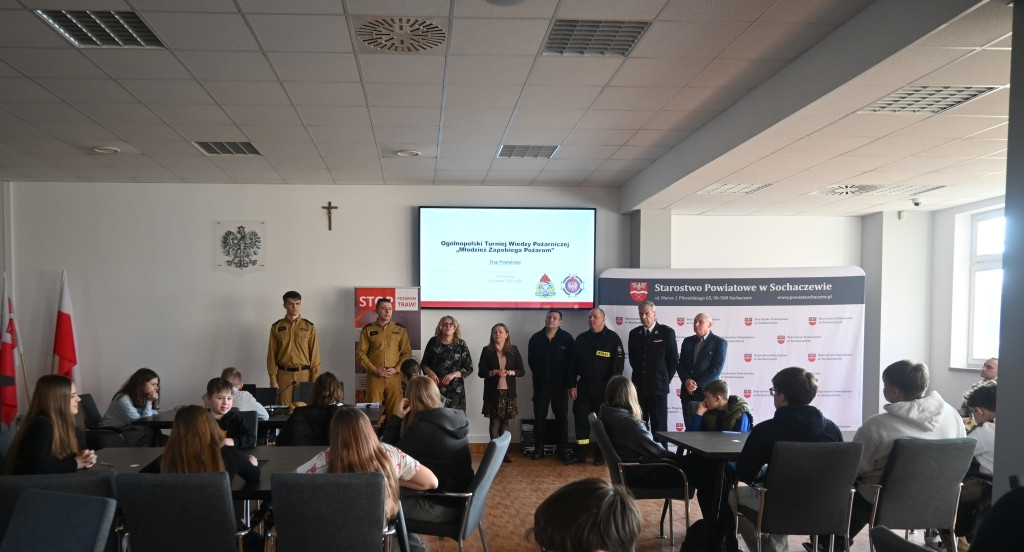 Turniej wiedzy pożarniczej w Sochaczewie