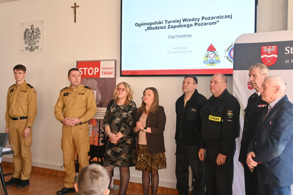 Turniej wiedzy pożarniczej w Sochaczewie