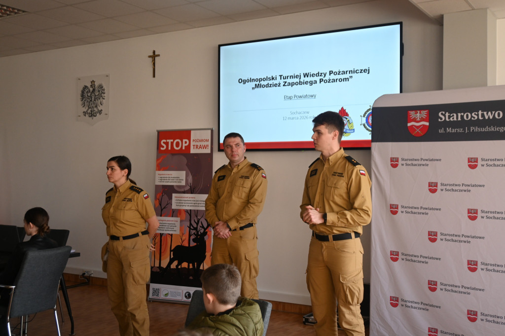 Turniej wiedzy pożarniczej w Sochaczewie