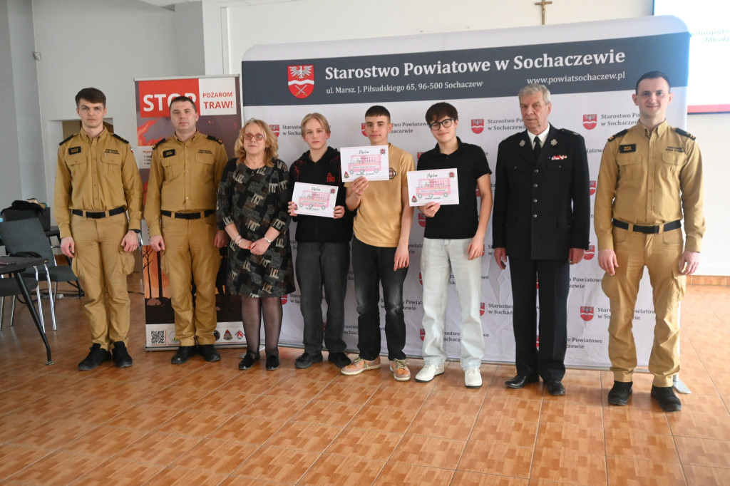 Turniej wiedzy pożarniczej w Sochaczewie