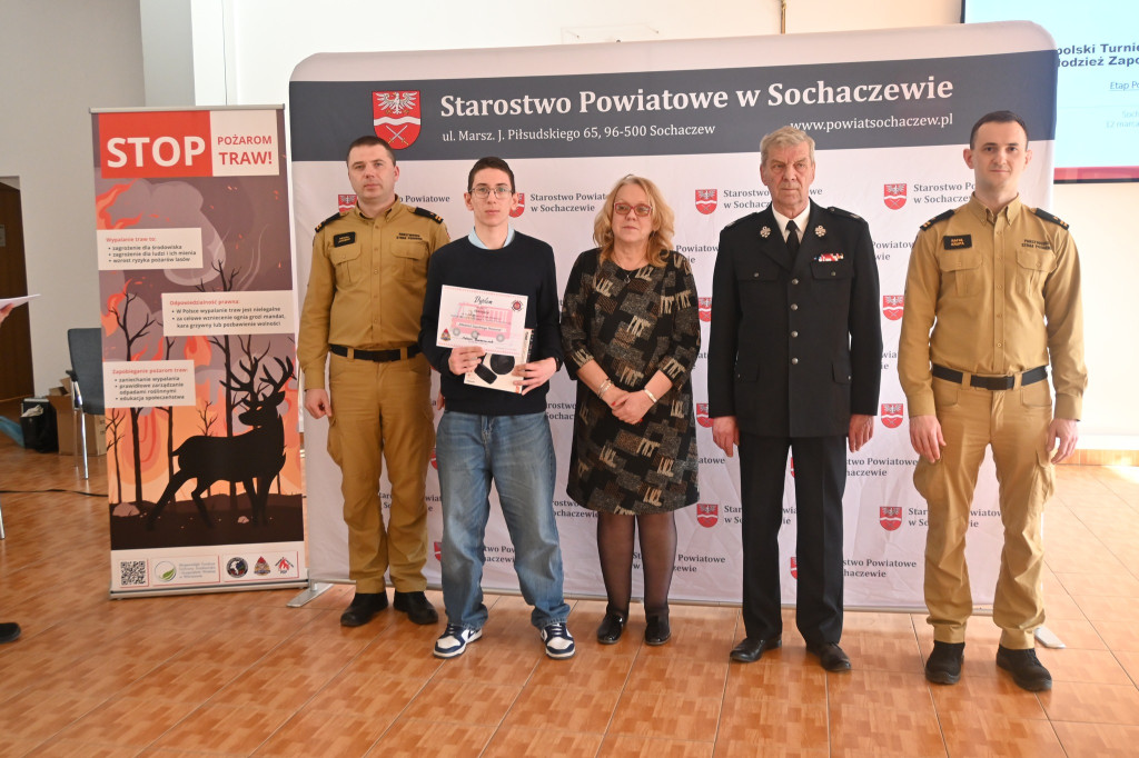 Turniej wiedzy pożarniczej w Sochaczewie