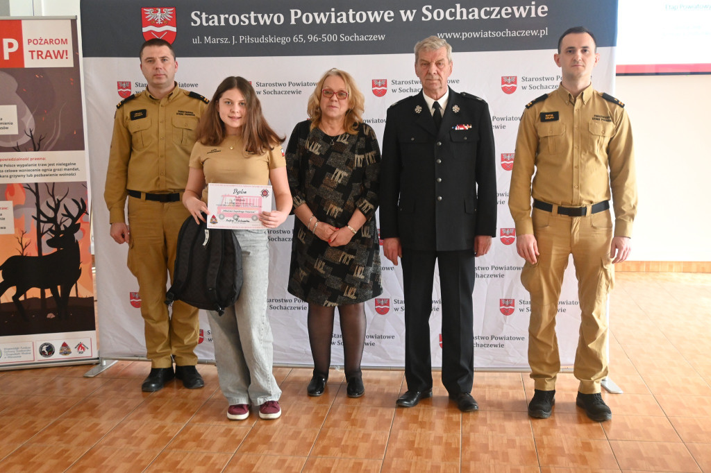 Turniej wiedzy pożarniczej w Sochaczewie