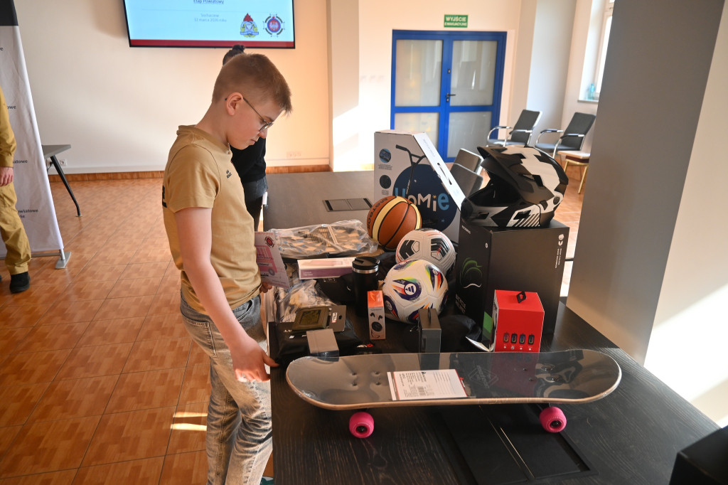 Turniej wiedzy pożarniczej w Sochaczewie