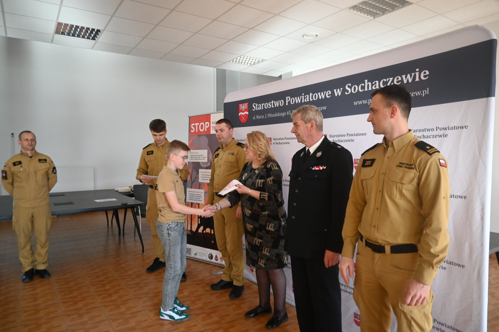 Turniej wiedzy pożarniczej w Sochaczewie