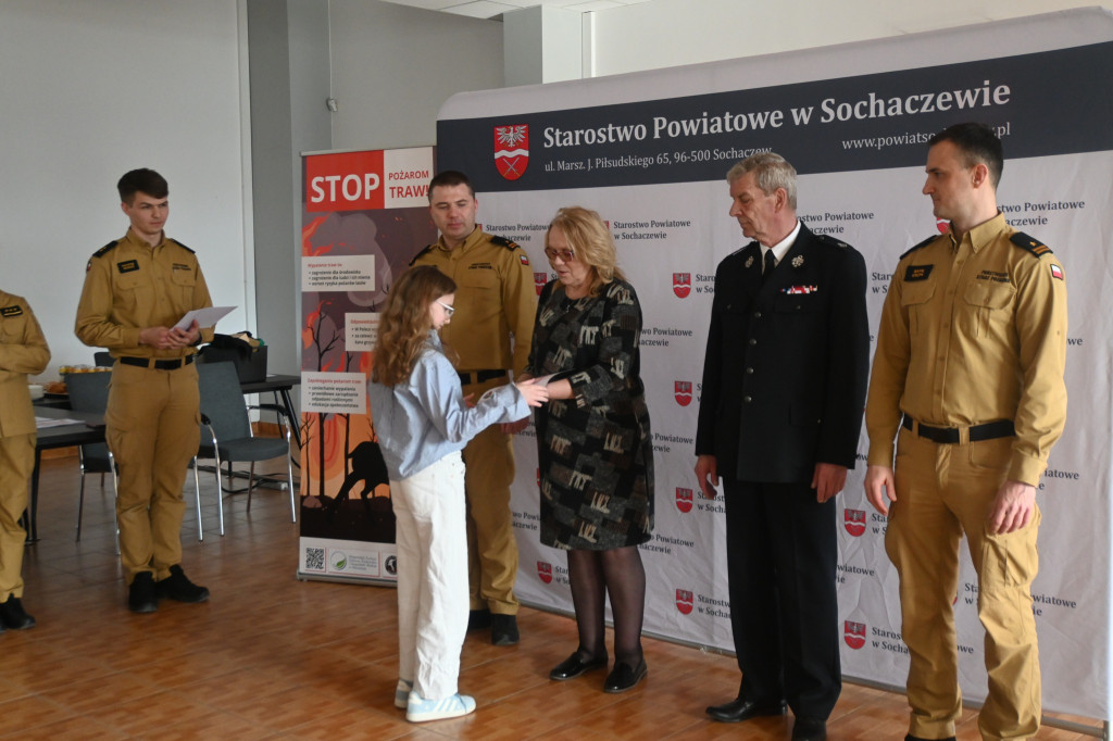 Turniej wiedzy pożarniczej w Sochaczewie