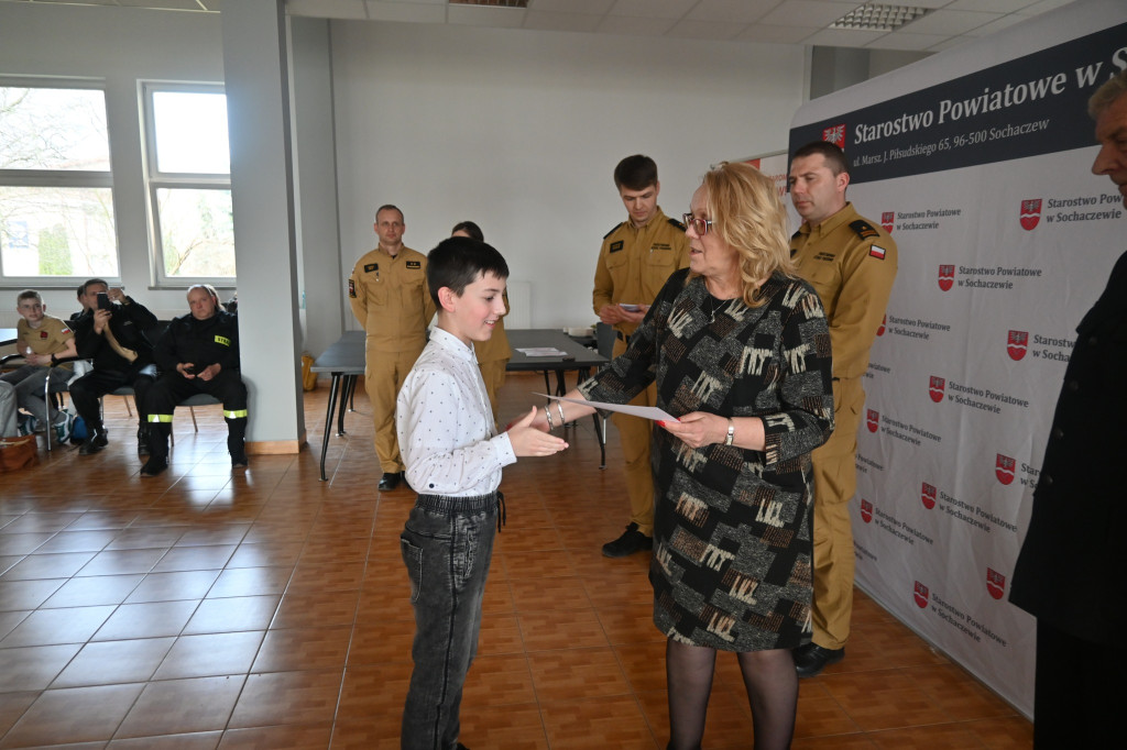 Turniej wiedzy pożarniczej w Sochaczewie