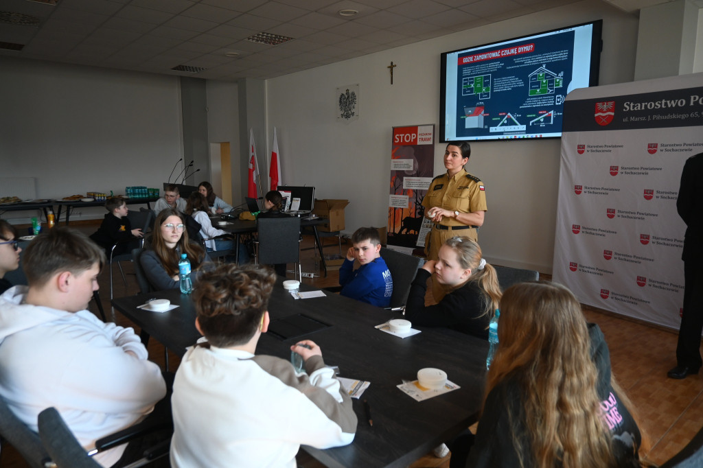 Turniej wiedzy pożarniczej w Sochaczewie