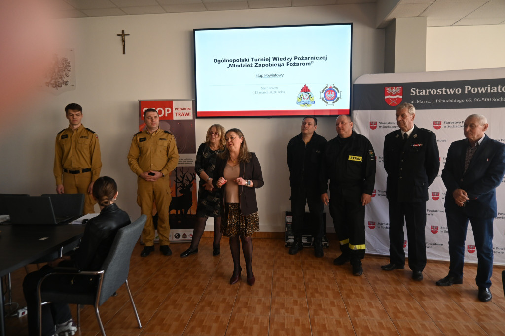 Turniej wiedzy pożarniczej w Sochaczewie