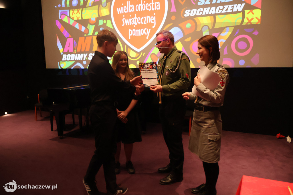 34 Finał WOŚP w powiecie uroczyście podsumowany