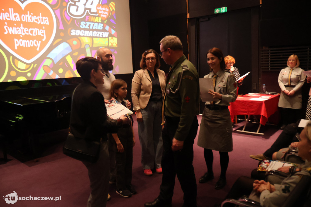34 Finał WOŚP w powiecie uroczyście podsumowany
