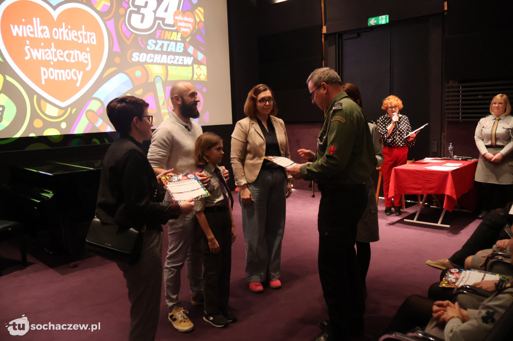 34 Finał WOŚP w powiecie uroczyście podsumowany