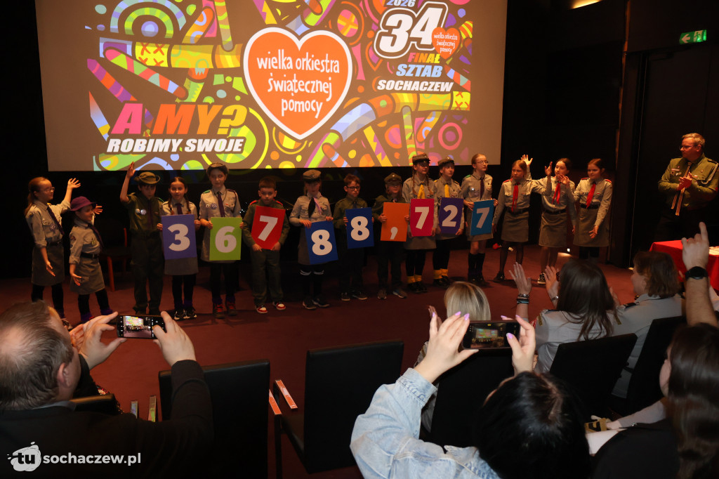 34 Finał WOŚP w powiecie uroczyście podsumowany