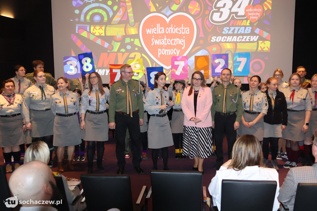 34 Finał WOŚP w powiecie uroczyście podsumowany