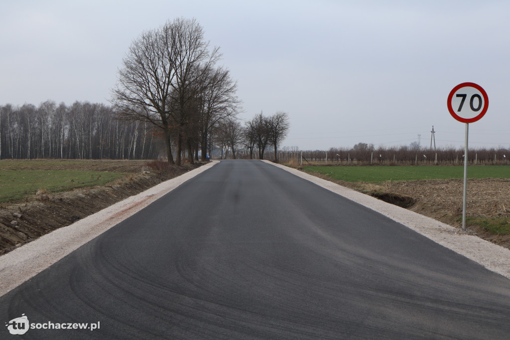 Samorządy połączyły siły. Droga Ruszki-Rybno wyremontowana