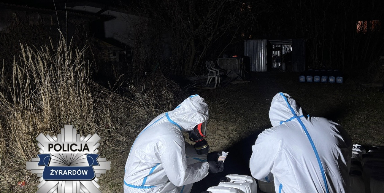 Wielka akcja kryminalnych w Żyrardowie