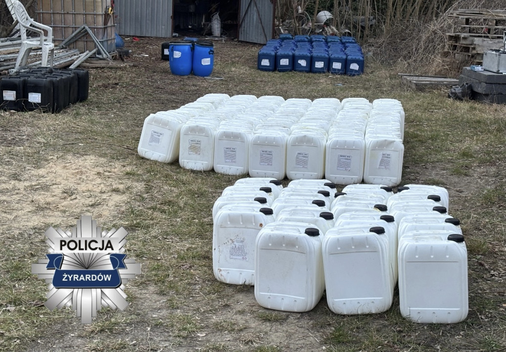 Wielka akcja kryminalnych w Żyrardowie