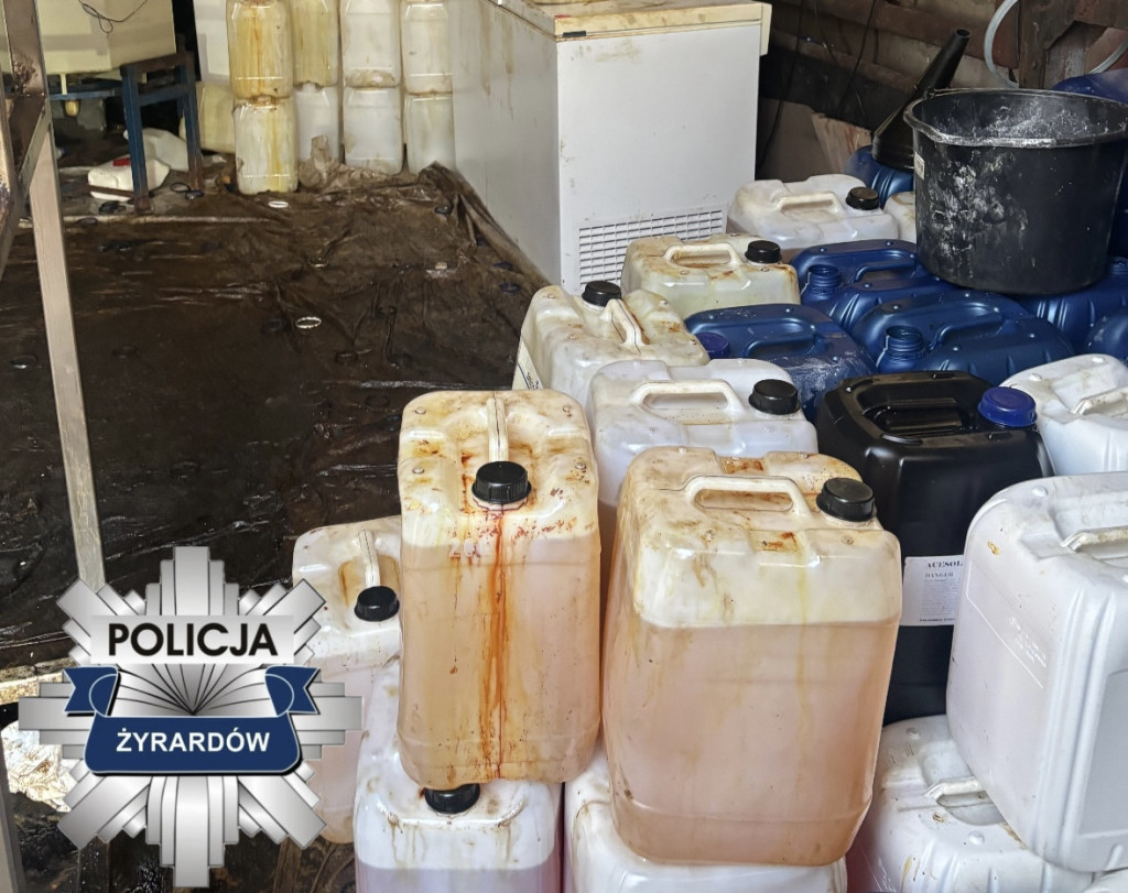 Wielka akcja kryminalnych w Żyrardowie