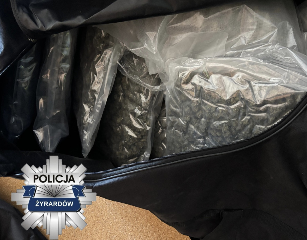Wielka akcja kryminalnych w Żyrardowie
