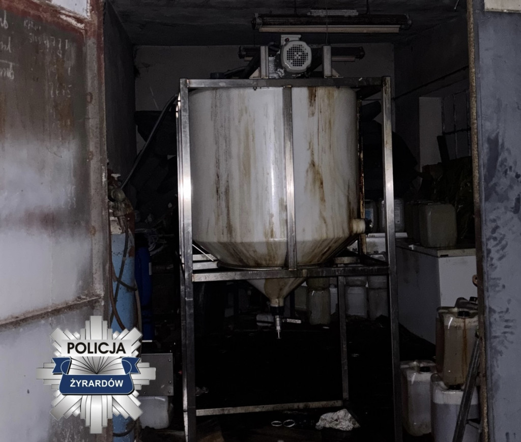 Wielka akcja kryminalnych w Żyrardowie