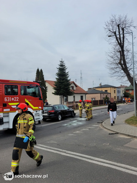 Staszica zablokowana