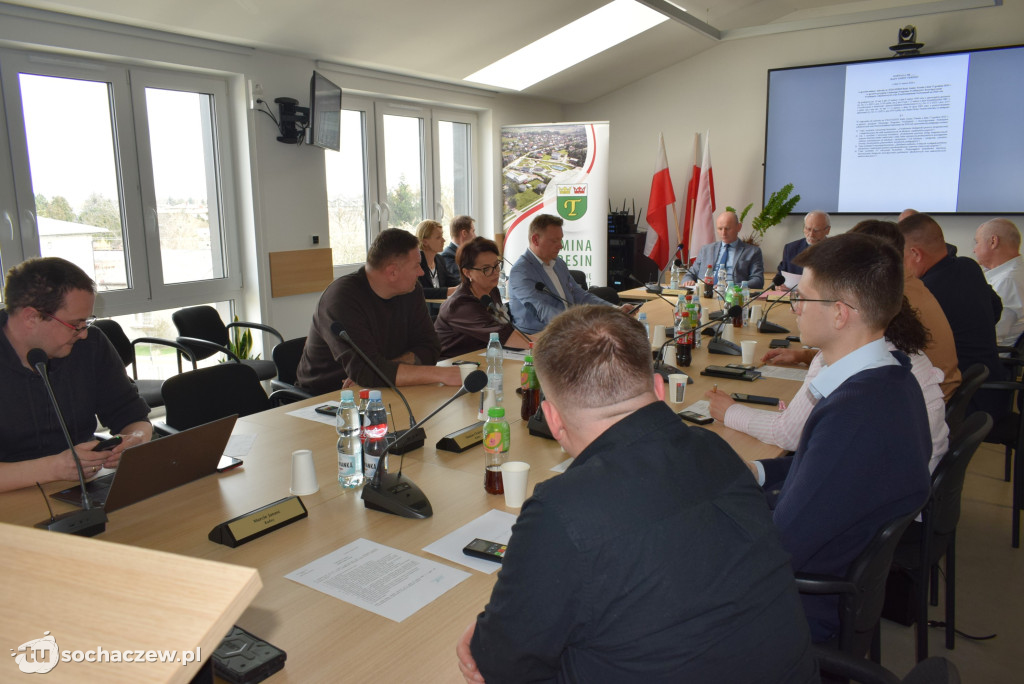 Sesja rady gminy Teresin 31.03.2026