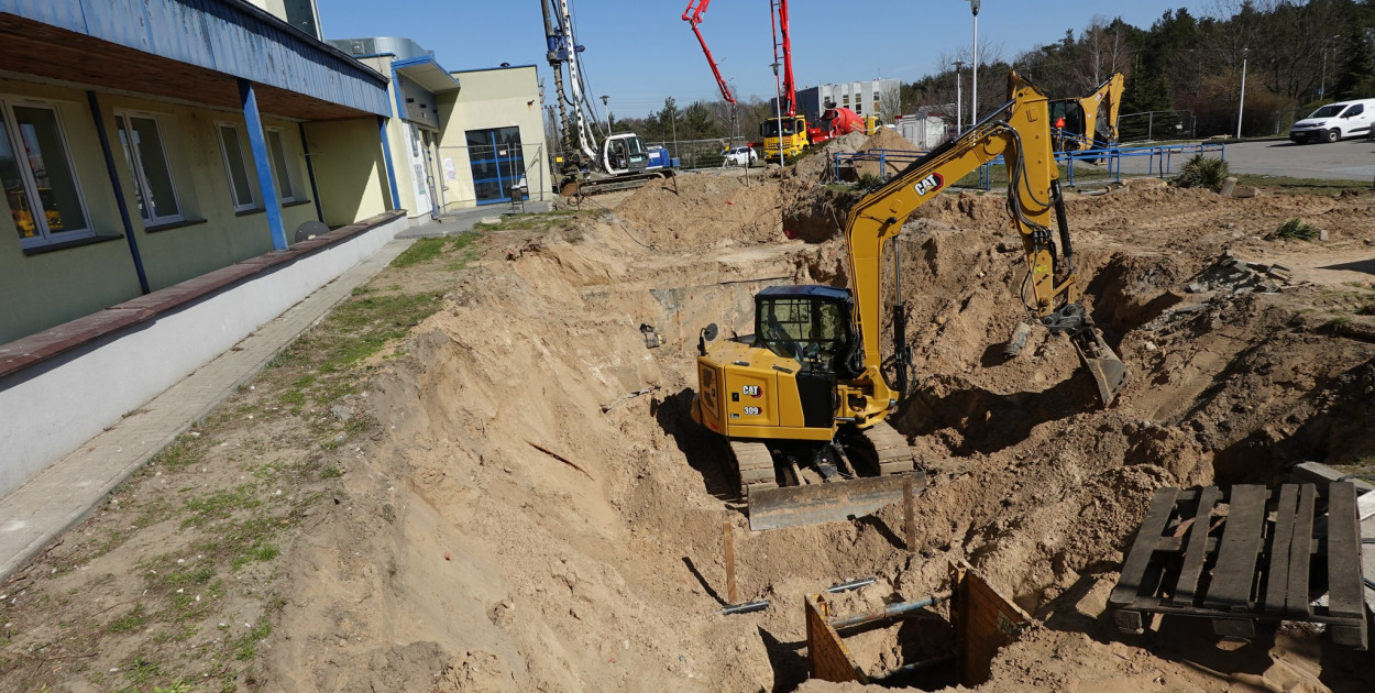 Naprawa kanalizacji w szpitalu w Sochaczewie