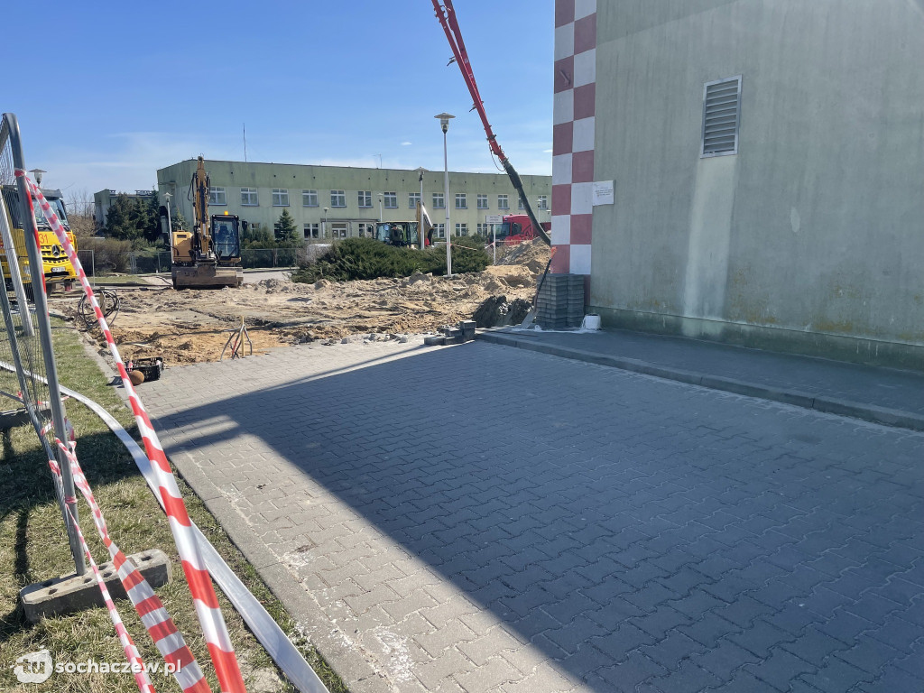 Naprawa kanalizacji w szpitalu w Sochaczewie