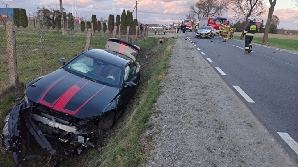 Zdarzenia drogowe w powiecie