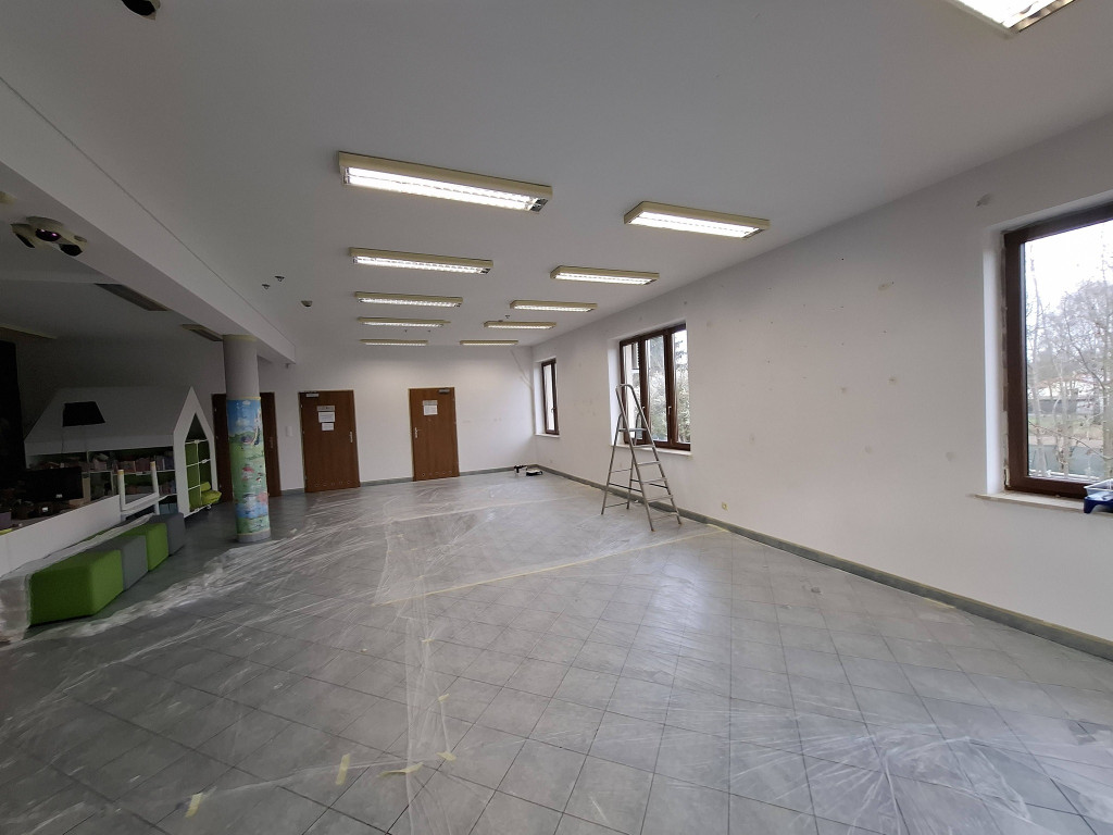 Remont biblioteki w Rybnie