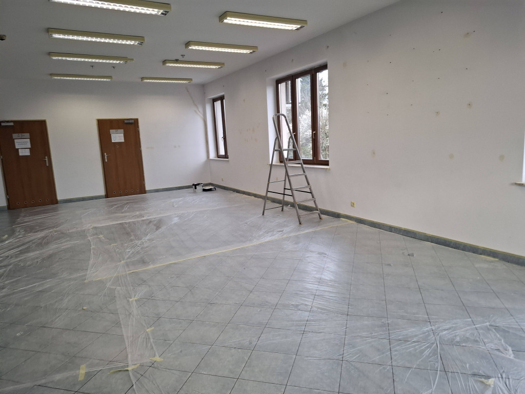 Remont biblioteki w Rybnie