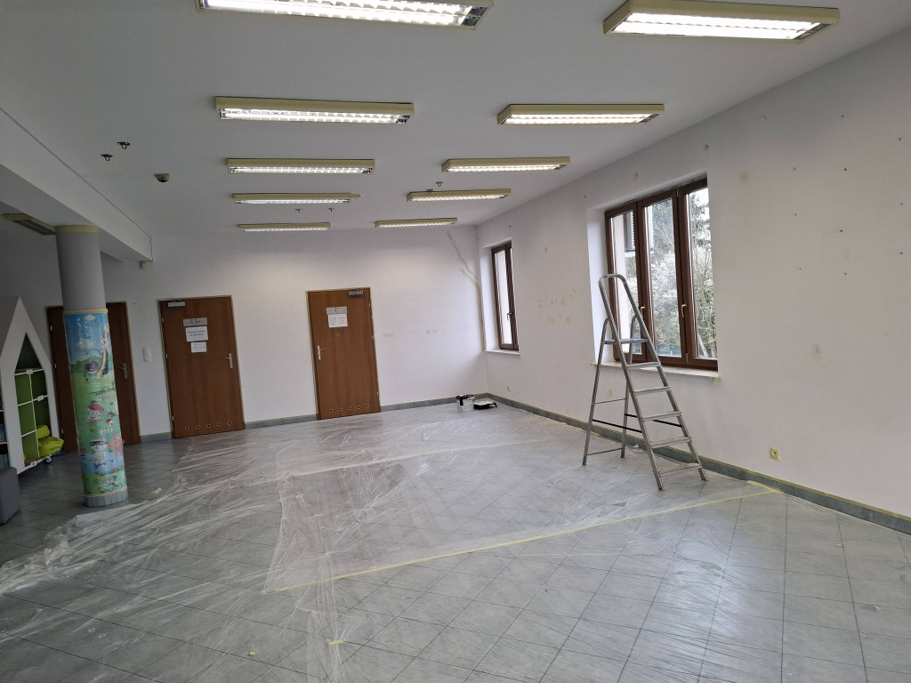 Remont biblioteki w Rybnie